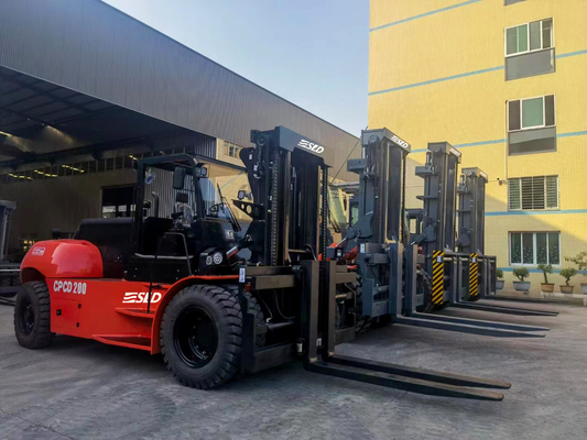 18 toneladas grandes 20 de Ton Heavy Lift Forklift para a indústria do aluguel do transporte