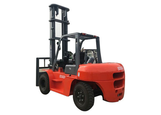 Capacidade de carga 45000kgs Manuseador de contêiner vazio vermelho com transmissão automática ZF 5WG261