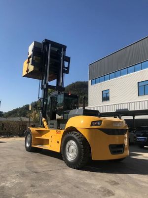 Recipiente material que segura a empilhadeira pesada 25t 28 Ton Electronic Powershift do elevador