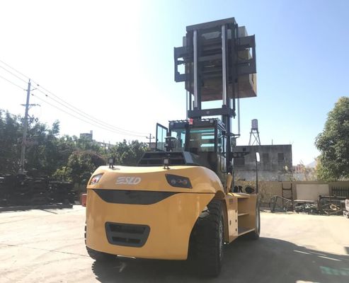 A empilhadeira pesada do elevador de CPCD250 CPCD300 25t adota Cummins ou o motor de Weichai