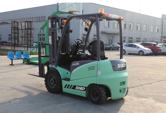 empilhadeira elétrica do armazém da fase 4.5m do motor de C.A. 3 de 2.5T 48V