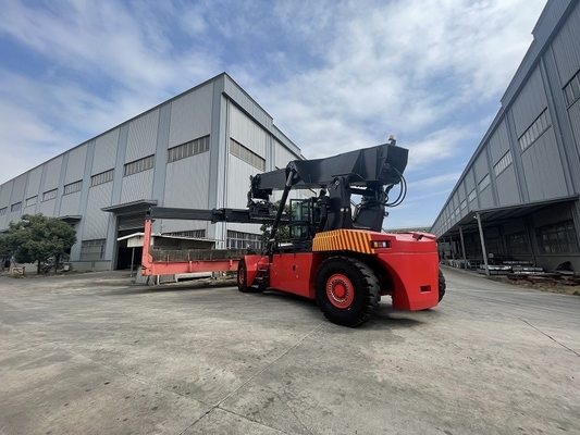 45 toneladas de carga CUMMINS QSM11-330 Empilhador de contentores de carga para contentores pesados
