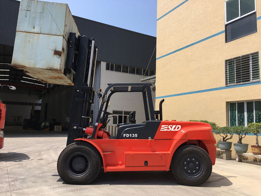 Ton Heavy Duty Diesel Forklift 13,5 com Yuchai/Cummins Engine