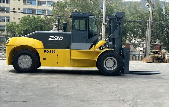 Logística do armazém do mastro do motor 6.0g do caminhão de empilhadeira resistente diesel de 16 toneladas FD160 Yuchai