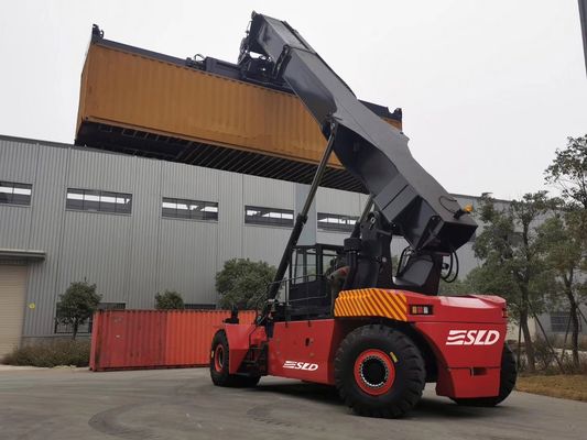 Container de empilhamento do Terminal Yard 45 toneladas com motor Cummins QSM11-330