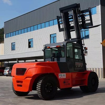 Poder hidráulico industrial de FD160 35k que levanta a empilhadeira pesada do elevador