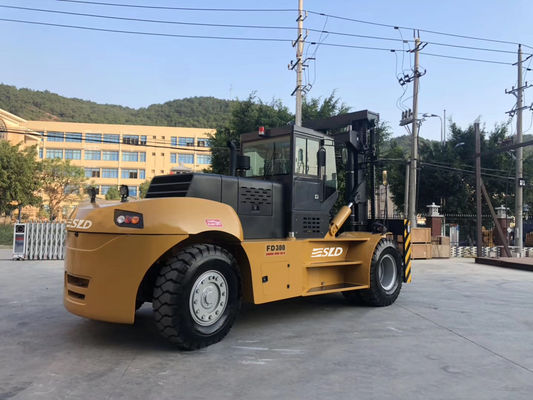 equipamento gigante do mastro FD300 30 Ton Heavy Lift Forklift Truck de 4000mm