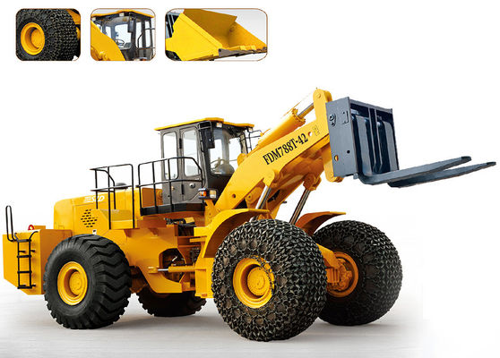 Carregador logístico da empilhadeira da jarda 199kw 42000kgs 42t