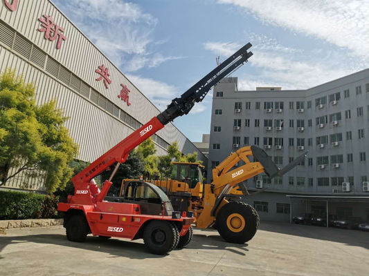 crescimento Crane Handler Telehandler Telescopic Forklift do tiro 12t