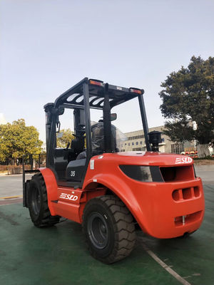 3m 8000 libras 8k 3.5T 3500kgs 4WD 4X4 toda a empilhadeira do terreno áspero