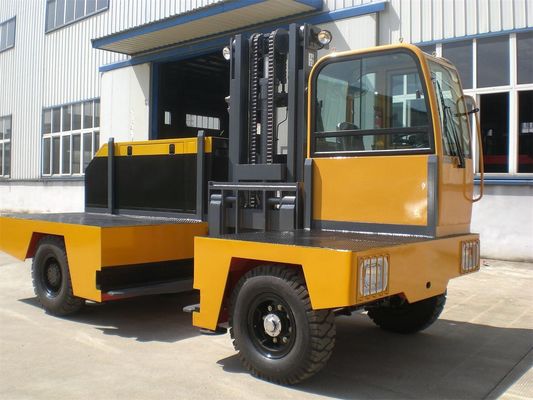 fase FDS80 3 de 3600mm 8 toneladas de empilhadeira lateral diesel do carregador de 8t