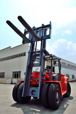 Da cabine completa diesel do caminhão de empilhadeira de FD100 10T pneumático pneumático