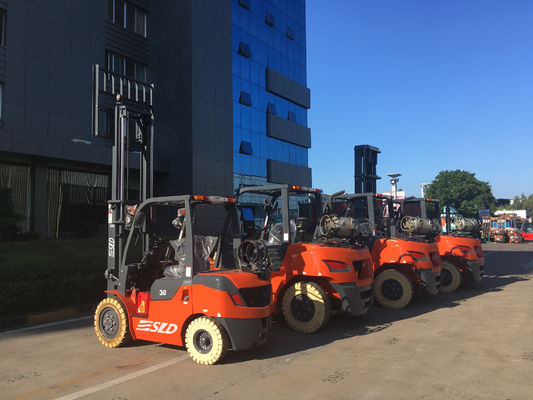 FY70 14k 7 toneladas de empilhadeira posta gasolina com motor de EPA