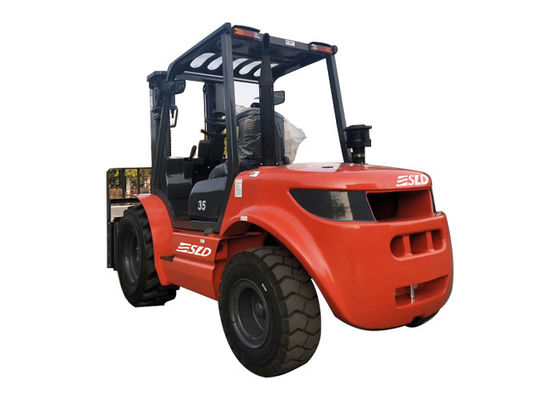 3m 8000 libras 8k 3.5T 3500kgs 4WD 4X4 toda a empilhadeira do terreno áspero