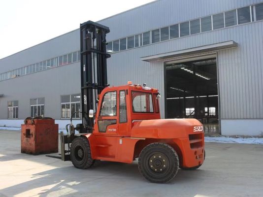 10 da carga avaliado de ISUZU Engine Diesel Forklift 600mm toneladas de centro da carga
