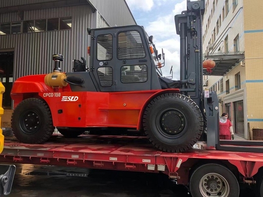 Caminhão de empilhadeira CPCD150 industrial com carga 15T